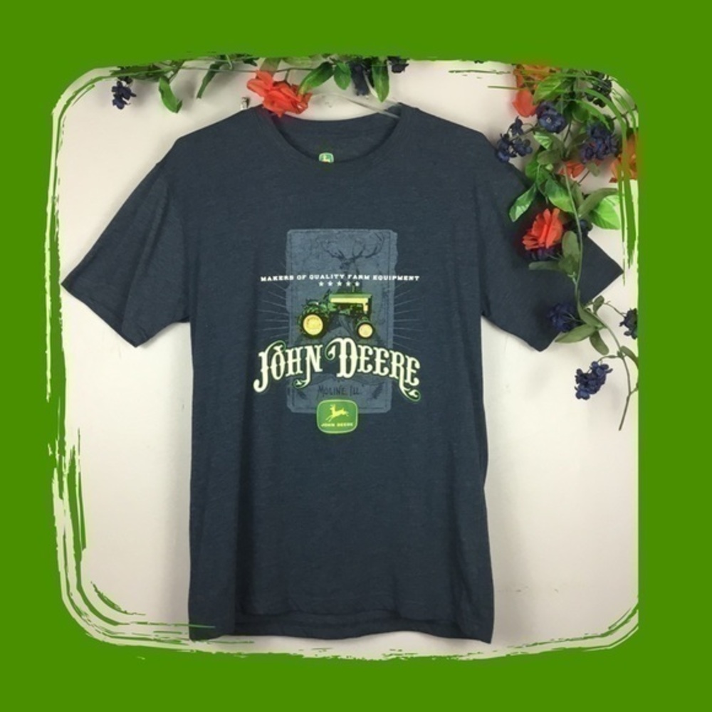 Like New 🚜 Authentic John Deere Tractor Graphic Unisex T-Shirt Size Medium